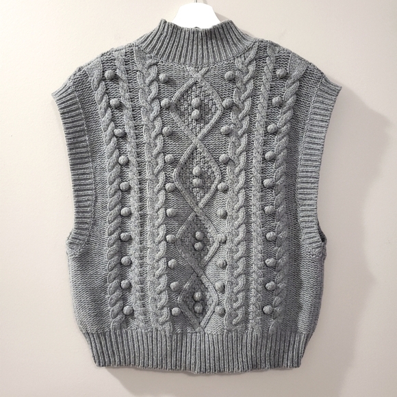 Wilfred - Alps Sweater Vest in Grey - Size L - Picture 3 of 6